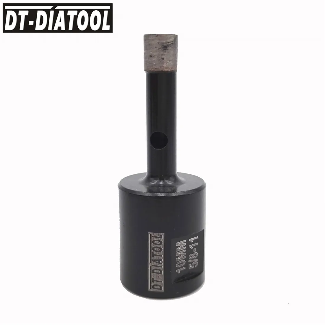 

DT-DIATOOL 1pc 5/8-11 Thread Dia10mm Welded Solid Segments Diamond Drilling Core Bits Wet for Granite Marble Drill Bits Hole Saw
