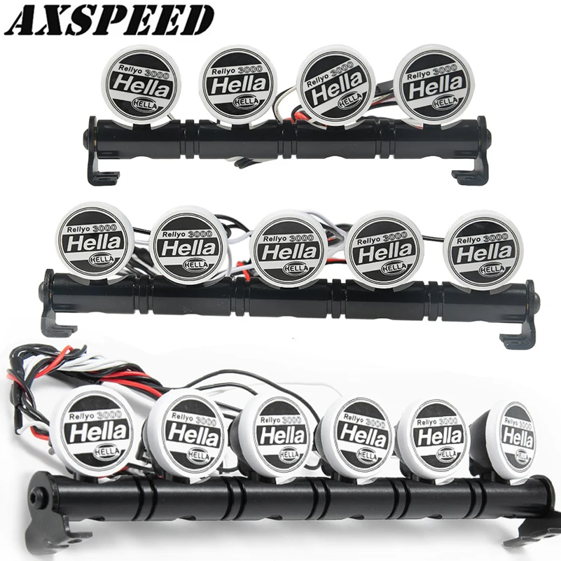 Hella круглый яркий светодиодный светильник для крыши поиск s 1/10 RC Рок Гусеничный TRX