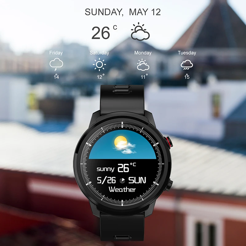 IP68 Водонепроницаемые спортивные умные часы с Bluetooth для мужчин и женщин шагомер