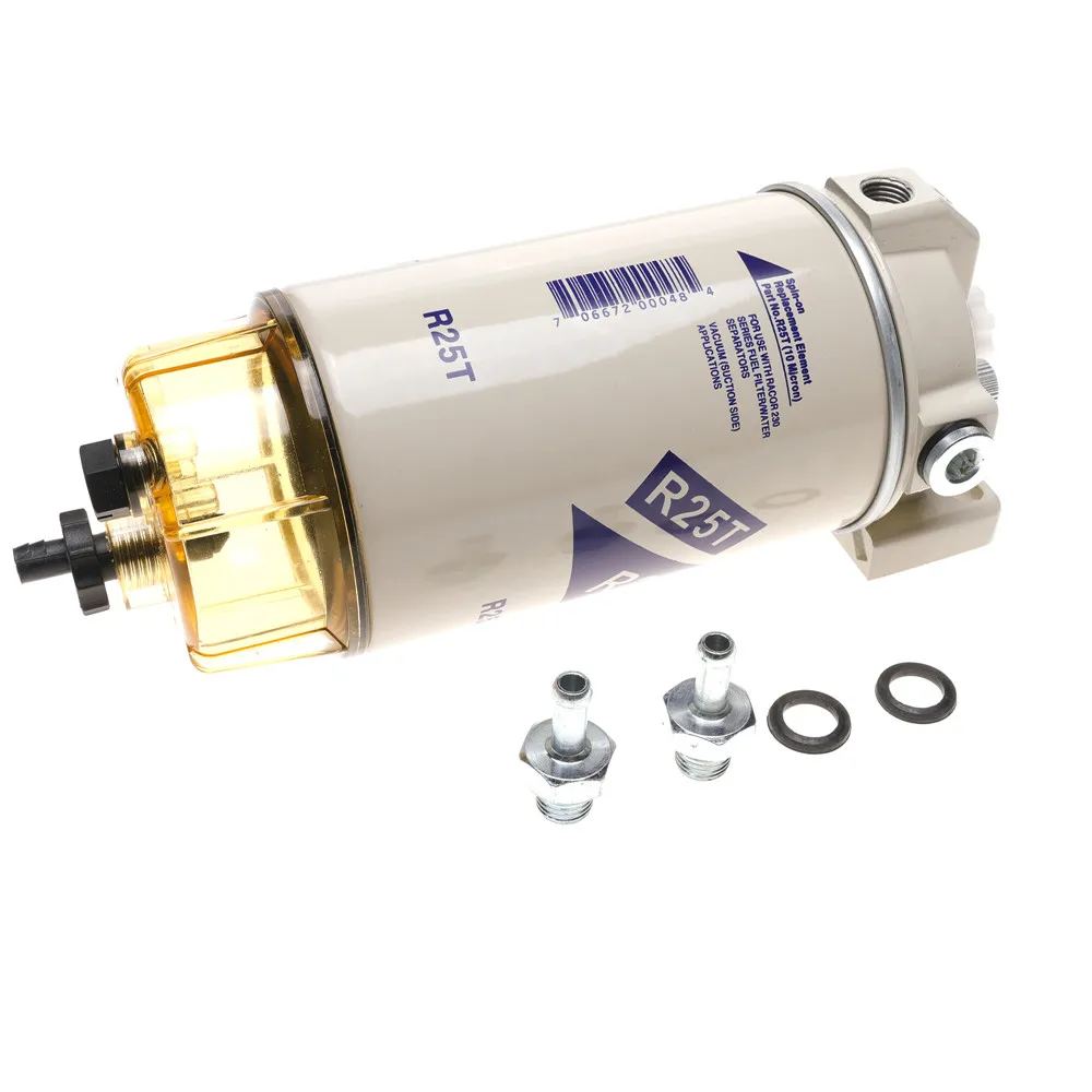 Fuel Filter R25T Spin-on Fuel Filter/Water Marine Separator Replaces Racor 320R-Rac-01 20386081 2044633 FS19778
