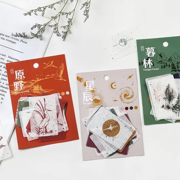 

20set/lot Stationery Stickers Nature notes Diary Decorative Mobile Stickers Scrapbooking DIY Craft Stickers