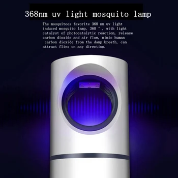 

Led Mosquito Killer Lamp UV Night Light USB Insect Killer Bug Zapper Mosquito Trap Lantern Repellent Lamp For Dropshipper