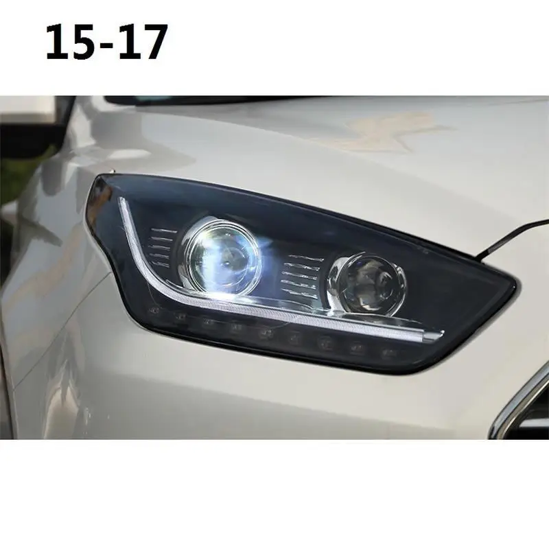 Neblineros Luces Para Lamp Assessoires Cob запчасти авто светодиодные наружные фары автомобильные фары в сборе 17 18 для Ford Escort