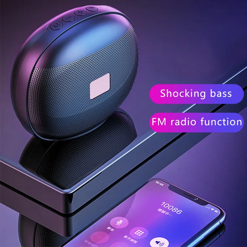 TF карта беспроводной Bluetooth портативный динамик сабвуфер Открытый громкий динамик коробка портативный мини беспроводной динамик