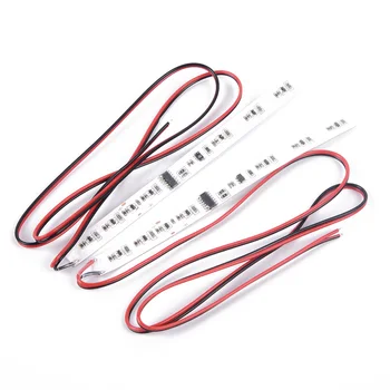 

5W Light Strip 2Pcs Amber Waterproof Turn Signal Indicator Rear Mirror