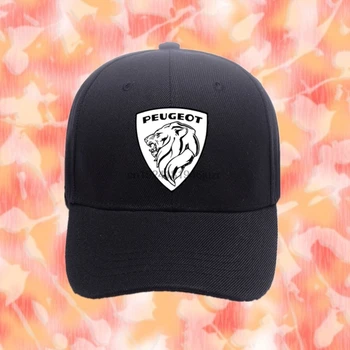 

NEW Peugeot Cap Baseball Stylish Hat Car Adults Golf Printed Black Red Snapback