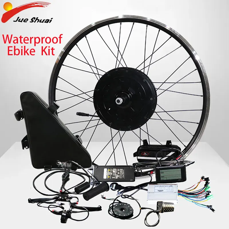 Kit Ebike 48V 1000W dengan Baterai 