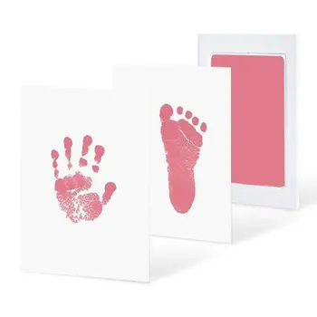

3pcs/set Baby Care Non-Toxic Handprint Kit Newborn Baby Souvenirs Footprint Pad Photo Hand Foot Print Supplies