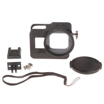 

Aluminum Alloy Protective Case Frame Cage with 52mm UV Lens Filter for Hero 8