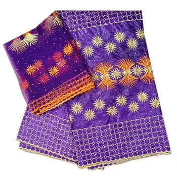 

bazin riche getzner 2020 nouveau with stones Latest bazin riche fabric purple bazin riche getzner with rhinestones ba446