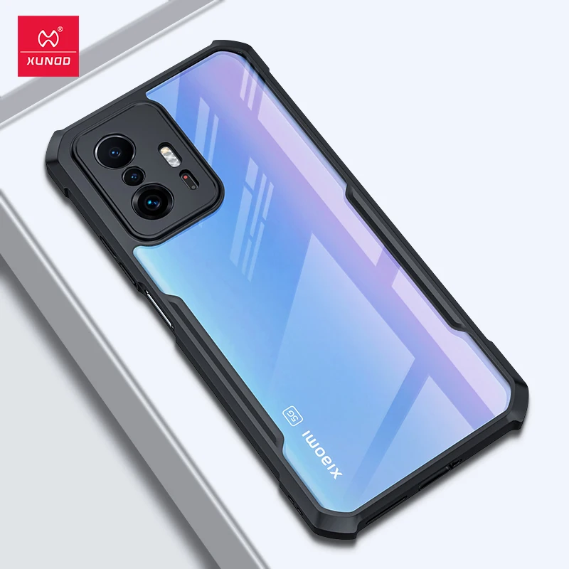 Funda para Xiaomi Mi 10T Lite XUNDD Airbag, carcasa a prueba de golpes,  transparente, PC, TPU, parachoques trasero, Redmi Note 9 Pro 5G - AliExpress