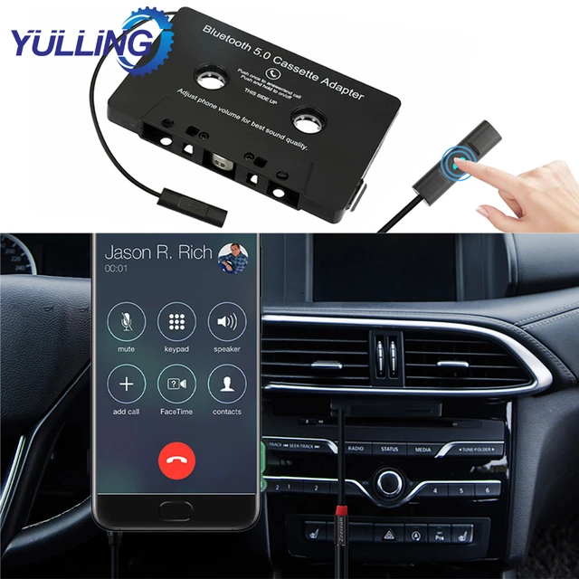 Bluetooth 5.0 Car Tape Audio Cassette Aux Adapter Smartphone Cassette  Adapter Car Tape Stereo Converter Cassette Adapter - Car Cassette Player -  AliExpress