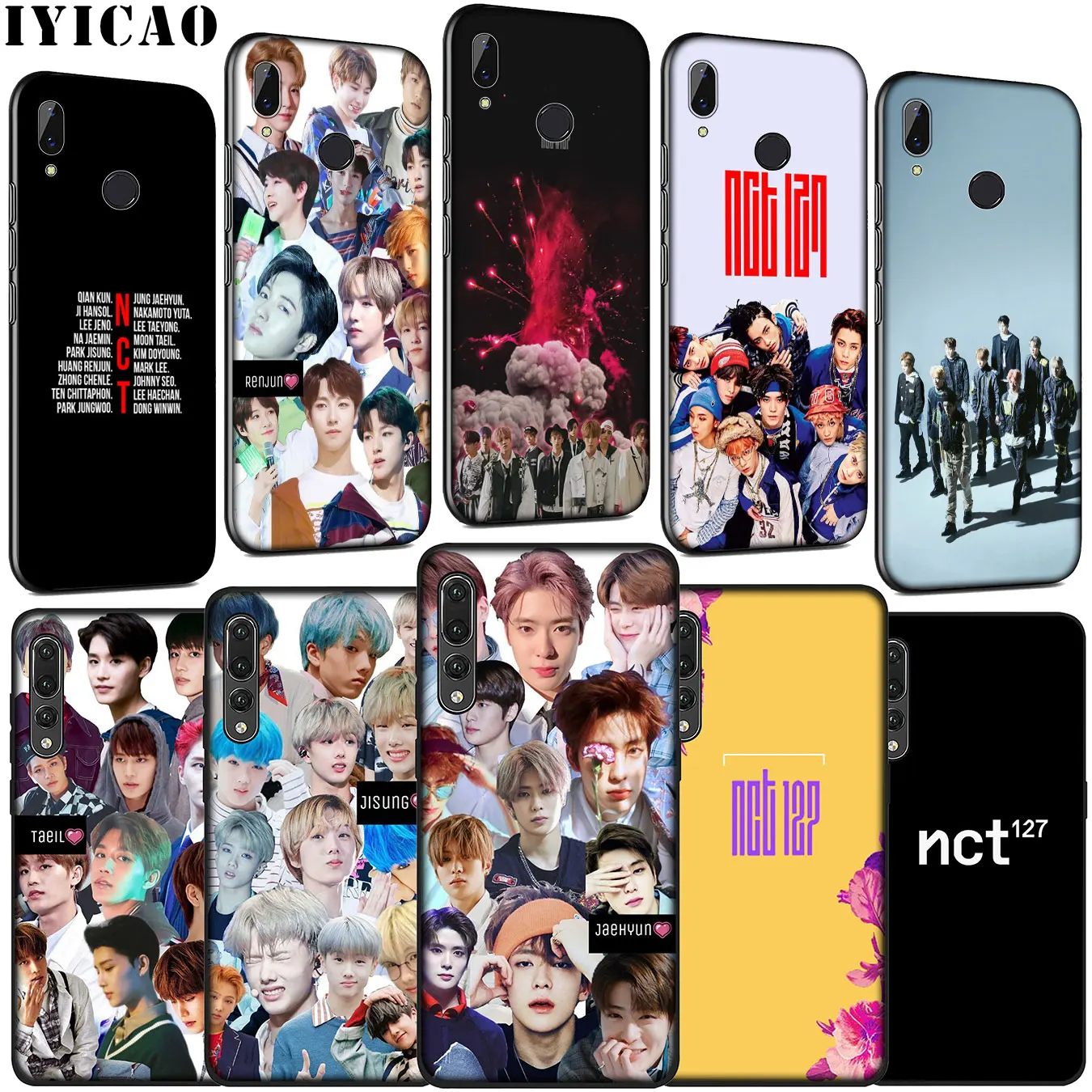 NCT 127 U DREAM KPOP Мягкий силиконовый чехол для Huawei P30 P20 Pro P10 P9 Lite Mini 2017 2016 P Smart Z Plus 2019 |