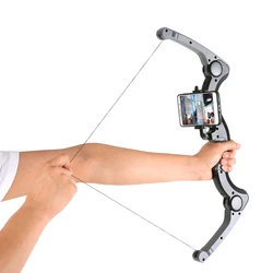 AR Bow And Arrow controlador de juego inalámbrico Bluetooth, arquero, juego de disparos de realidad aumentada, juego AR plegable, juguetes inteligentes para niños