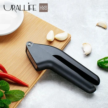 

Urallife HUOHOU Kitchen Garlic Presser Manual Garlic Crusher Kitchen Cooking Tool Micer Cutter Squeeze Tool Fruit & Vegetable
