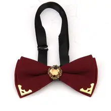 Хлопковый галстук-бабочка, модный мужской галстук с кристаллами, модный галстук-бабочка для свадебной вечеринки, выступлений, классический, один размер, свободно регулируемый, унисекс, подарки