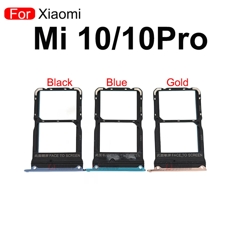 Sim Card SIM Tray Slot For Xiaomi 10 Pro Mi 10Pro Replacement Parts