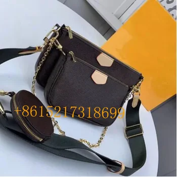 

Hot selling !! 2019 mahjong bag women handbag high quality genuine leather Shoulder Bags P0CHETTE ACCESS0RI bag FREE SHIPPING