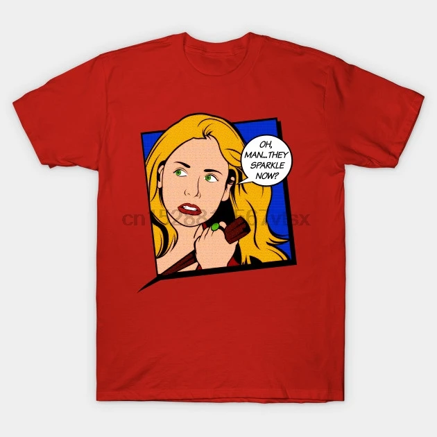 Мужская футболка Slayer Pop Art Buffy The Vampire (1) Футболка с принтом Футболки | одежда