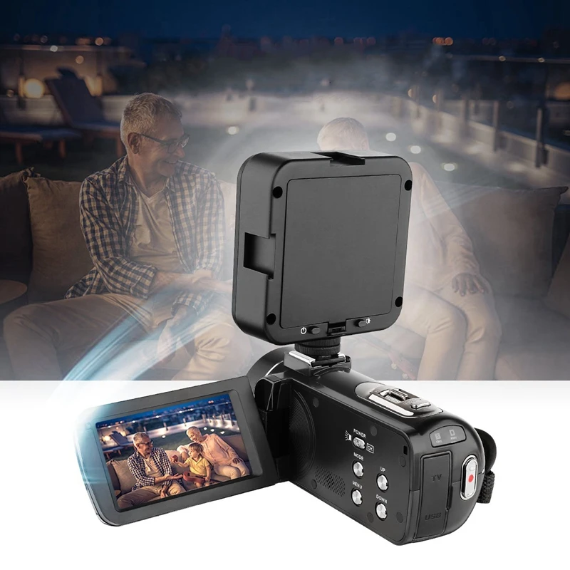 Видеокамера, цифровая видеокамера Full Hd 1080P 24.0Mp 3,0 дюймов Lcd 270 градусов вращающийся экран 16X цифровой зум Камера рекордер