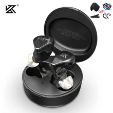 KZ SA08 TWS Wahre Wireless Bluetooth v 5,0 Kopfhörer 8BA Einheiten Spiel Ohrhörer Touch Control Noise Cancelling Sport kopfhörer für s2
