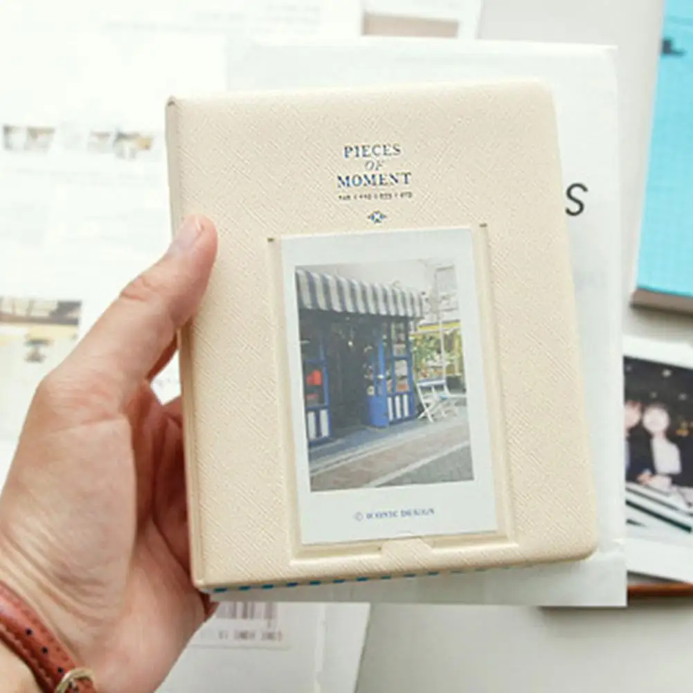 Instax для фотоальбом для полароидов чехол для хранения фотографий размер 64 Карманы Мода для Fujifilm Instax Мини пленка 7s 8 9 instax Мини альбом