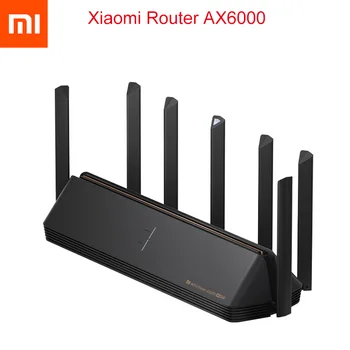 New 2021 Xiaomi AX6000 AIoT Router 6000Mbs WiFi6 VPN 512MB Qualcomm CPU Mesh Repeater External Signal Network Amplifier Mi Home 1