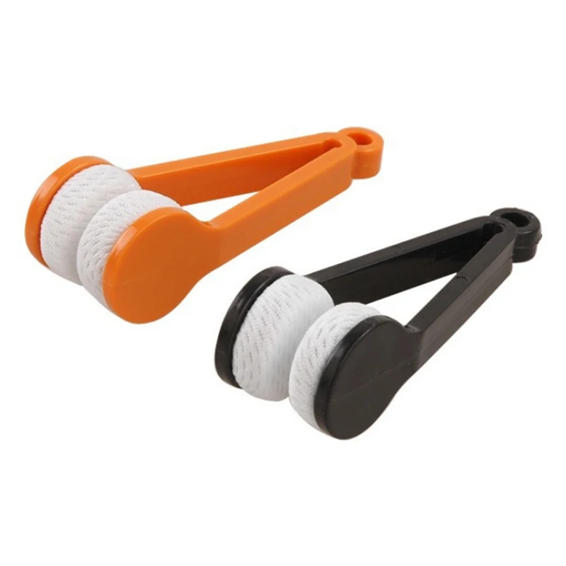 

Microfiber Two-side Sunglasses Brush Eyeglass Cleaner Brush Spectacles Clean Tool Glasses Rub Cleaner