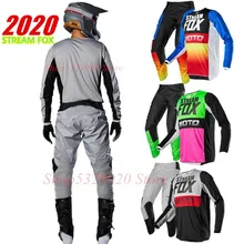 Nuevo 2020 corriente Fox Motocross Gear Set Top suciedad bicicleta Jersey Set ATV de la motocicleta ropa Moto MX Jersey y pantalón
