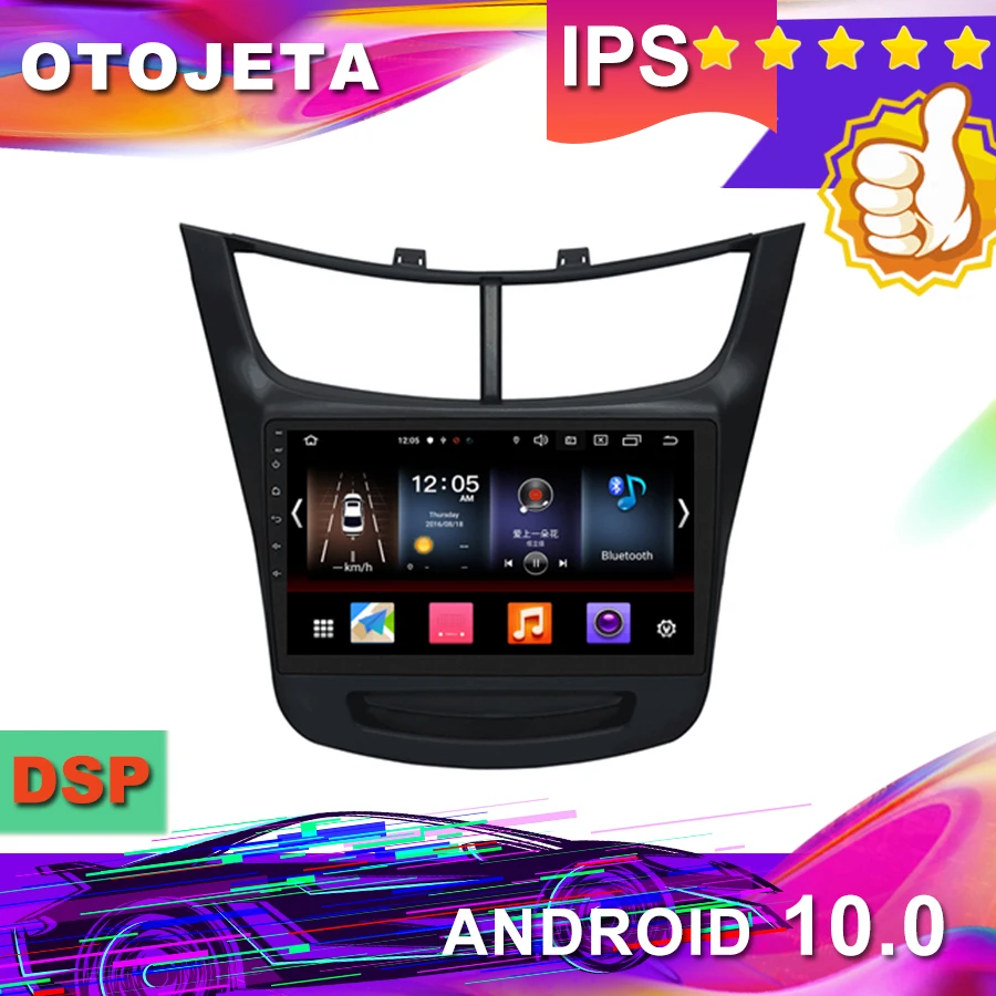 Новое поступление, Android 10,0 Автомобильный gps для Chevrolet AVEO Автомобильный мультимедийный магнитофон 1080P с bluetooth навигацией