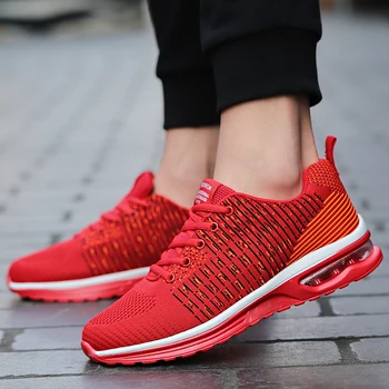 

Fashion Running Shoes Men Air Cushion Sports Shoes Couple Sneakers Comfortable Walking Athletic For Men Outdoor Jogging Trainers