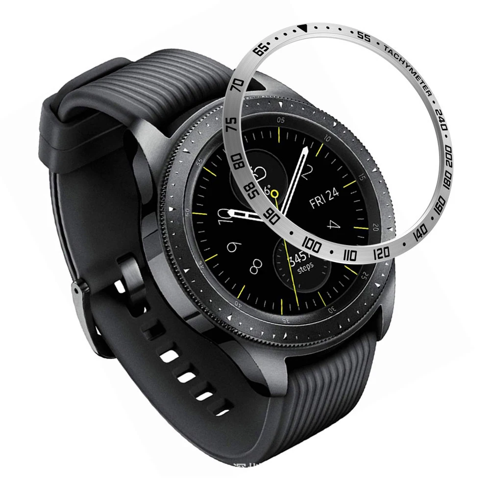 Подходит для samsung gear S2 S3 Classic Frontier Galaxy Watch 46 мм 42 мм рамка кольцо крышка рамка против царапин металлическая защита