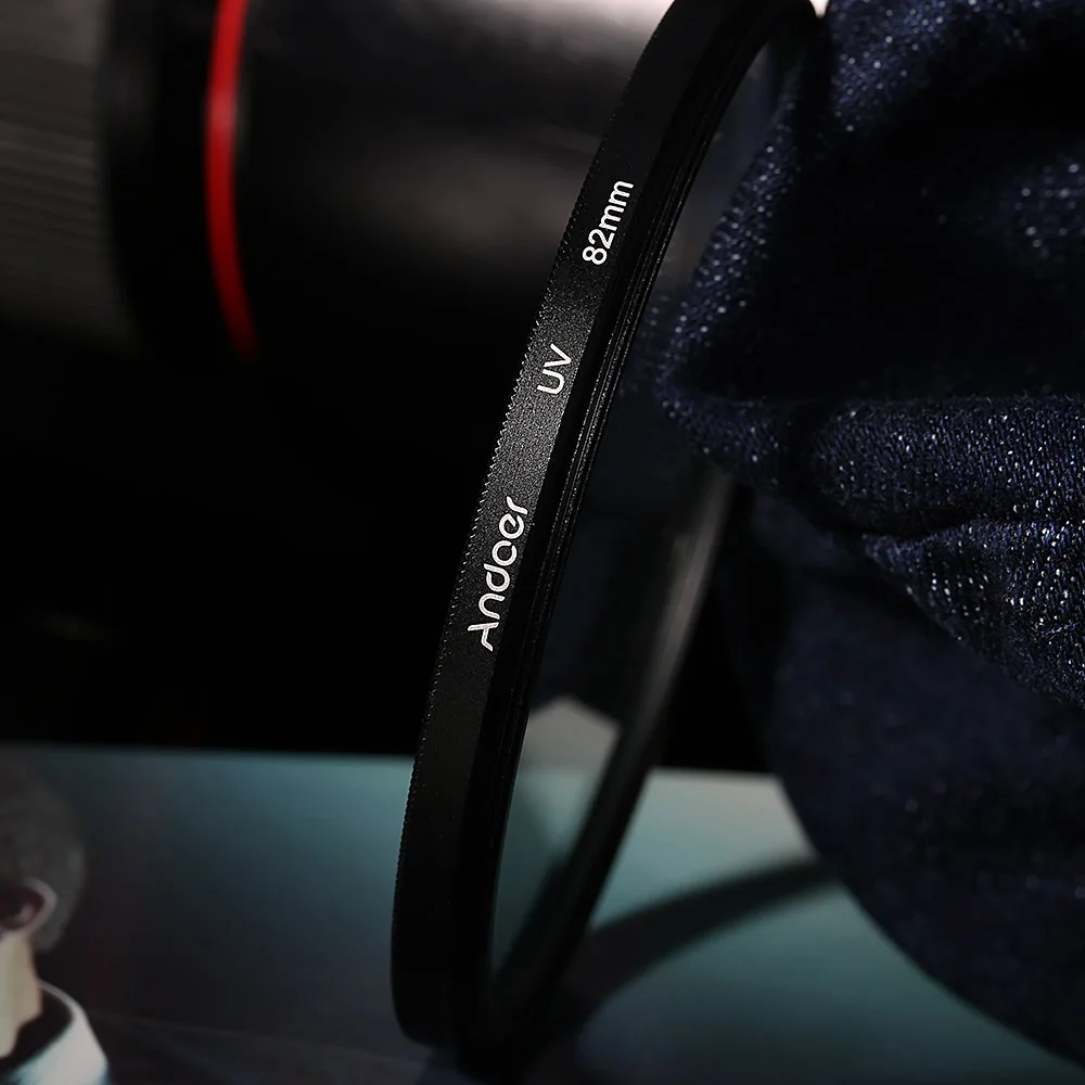 Andoer 82 мм фильтр для объектива УФ ультрафиолетовый фильтр для Canon Nikon DSLR камеры защита объектива УФ-фильтр