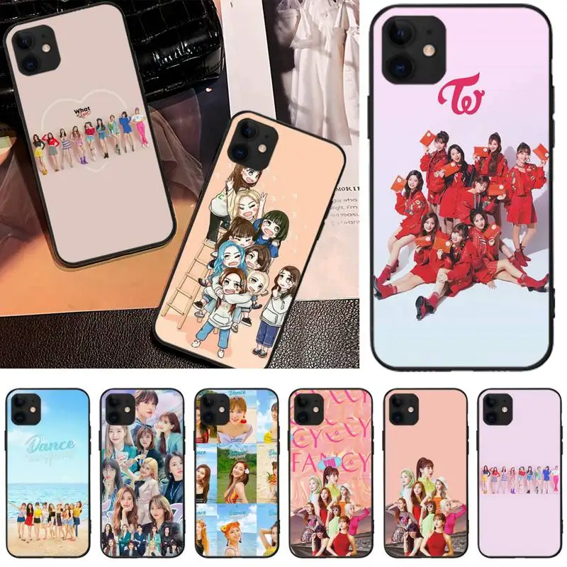 Reayou Girls Group двойной Мягкий Силиконовый ТПУ чехол для телефона iphone6 6s plus 7 8 X XR XS MAX 11