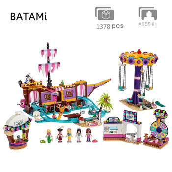 

Model Building Block Brick Heart Lake City Playground Heartlake Summer Pool Heart Lake Love Hospital Dolphin Cruiser Vessel Ship