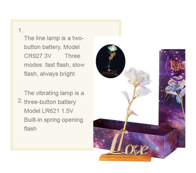 Galaxy Rose с любовью база вечная светящаяся Хрустальная роза шар День Святого Валентина Подарок на годовщину матери лучший выбор