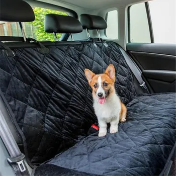 

Car Pet Dog Carrier Dog Eco-Friendly Bag Pet Seat Cushion Rear Bench Back Cover Mat Waterproof Anti-slip Foldable Car Mats