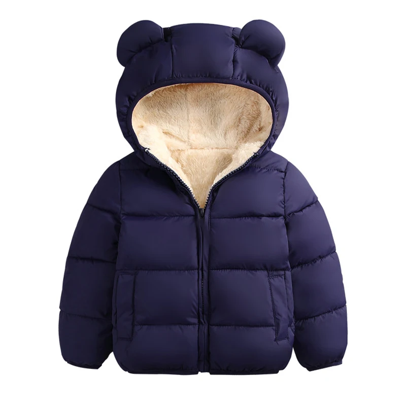 Dark blue Новое поступление, осенняя стильная детская спортивная куртка без рукавов куртки для маленьких мальчиков детская куртка для девочек - Цвет: Dark blue