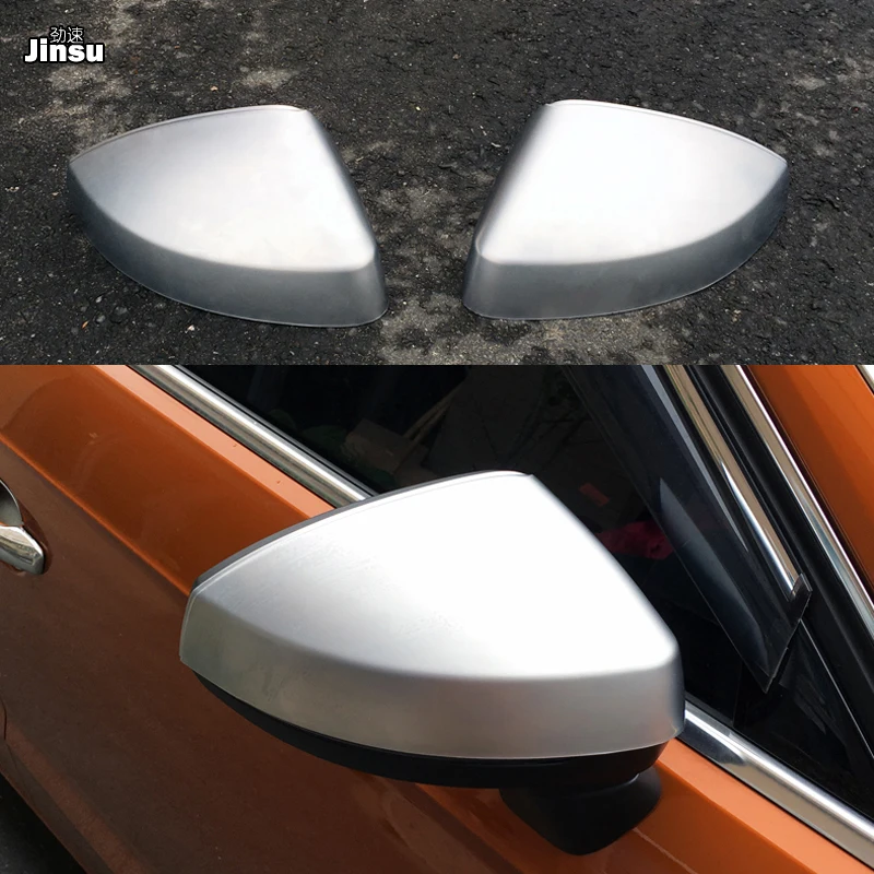 

Silver color ABS Side Mirror Cover Caps Shell for Audi A3 Limousine Sportback TFSI 1.4T 2.0T 2014 - 2019 A3 8V S3 (stick on)