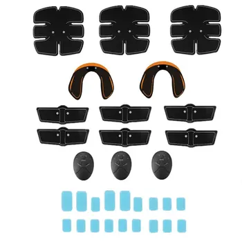 

EMS Muscle Stimulator ABS Abdominal Muscle Toner Body Fitness Shaping Massage Patch Sliming Trainer Exerciser Unisex