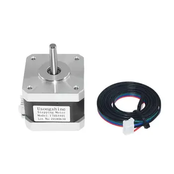 

17HS4401 4-lead Nema 17 42BYGH 1.5A 40mm Stepper Motor 42 motor with 1m DuPont line for CNC XYZ 3D Printer