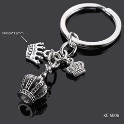 Original Dragon Heart Keychain: Unique Jewelry Gift for Friends and Loved Ones (KC5006 Crown)