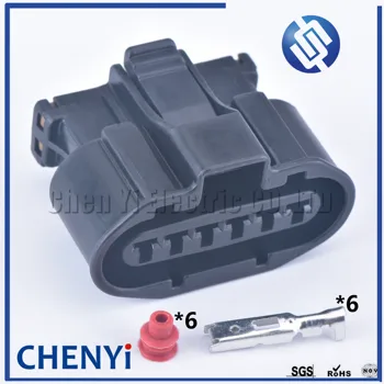 

6 Pin auto MAF Sensor And Ignition Distributor Automotive waterproof connector MG640547-5 7223-7865-30 For Mitsubishi Nissan