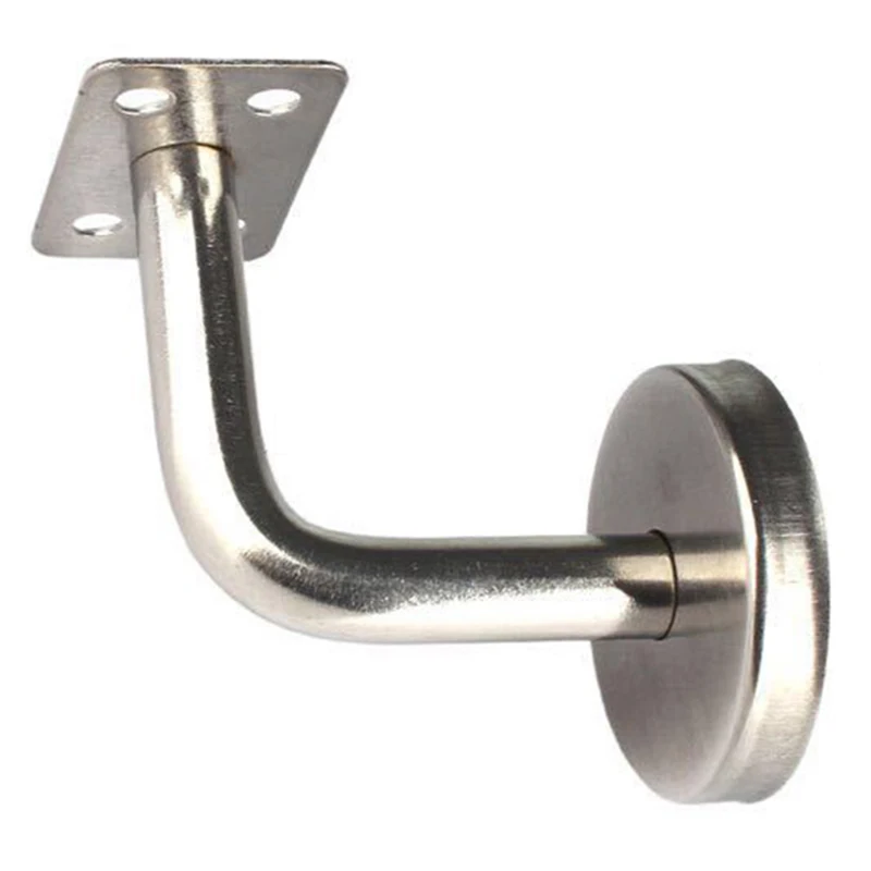 

Handrail Brackets Support Hardware Stair Railing Guardrail Stainless Steel Kit
