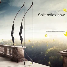 

Left And Right Hand Bow And Arrow Set, 20/30/40 Pounds Outdoor Shooting Training Double Arrow Recurve Bow And Arrow Set