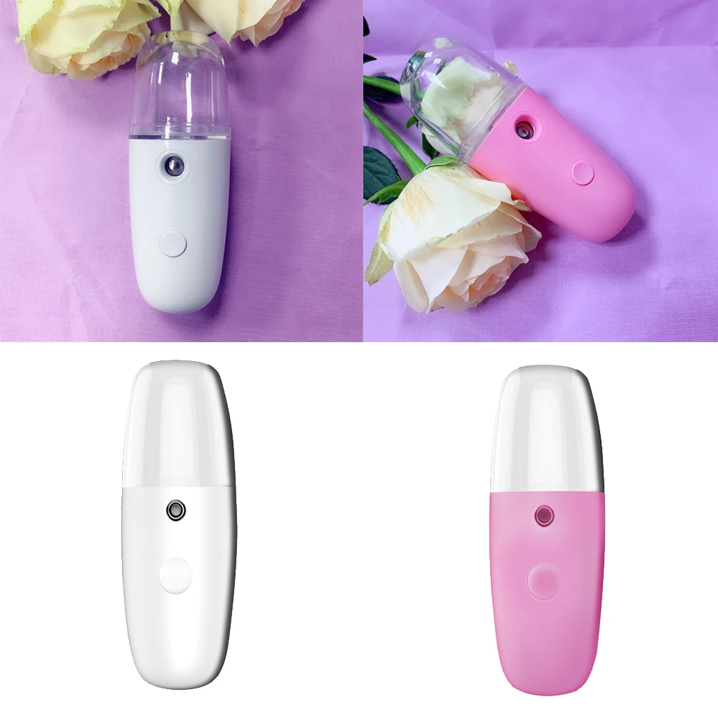 Portable Nano Facial Steamer Skin Moisturizing Tool Eyelash Extensions Handy Moisturizing Face Mist Sprayer