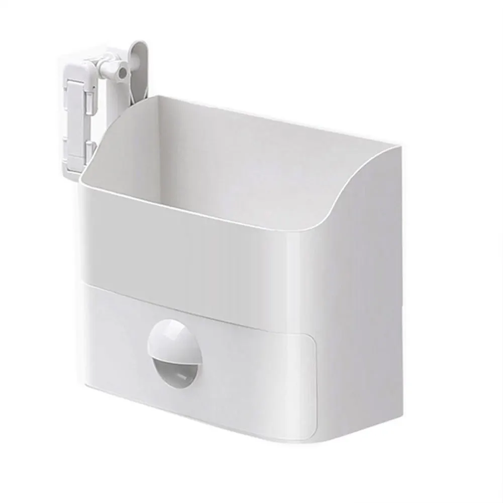 

Multifunction Wall Bedside Tidying Rack Storage Organizer Shelf with Phone Holder _WK