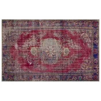 

Handmade Natural Vintage Turkish Area Rug 182x285 Cm-5'12''X9'4''