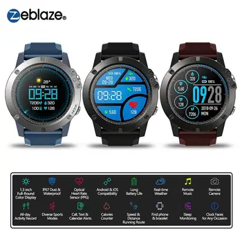 

Zeblaze VIBE 3 PRO Sports Tracker Android IOS Bluetooth Smart Watch Heart Rate Detection Extra Standby Waterproof Smart Bracelet