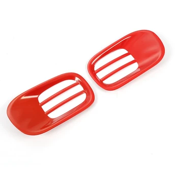 

Metal Car Rear Tail Fog Light Lamp Cover Decoration Trim for Jeep Renegade 2015 Up Exterior Accessories Car Styling Red